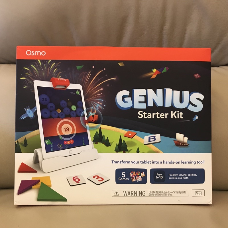 【新版現貨】Osmo Genius starter kit 天才入門學習互動遊戲for iPad 兒童學習 送禮 玩具