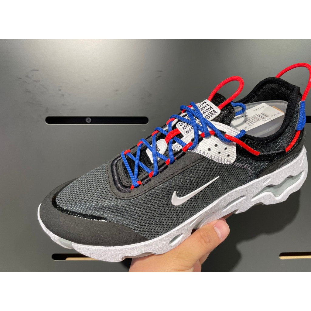 Nike REACT LIVE 男 慢跑鞋 休閒鞋 輕巧 N354 泡棉 黑藍 穿搭 透氣 CV1772-001