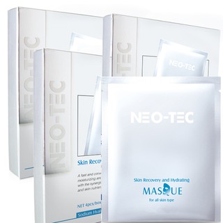 【NEO-TEC 妮傲絲翠】 高效水嫩修護面膜4pcs(3入特惠組)