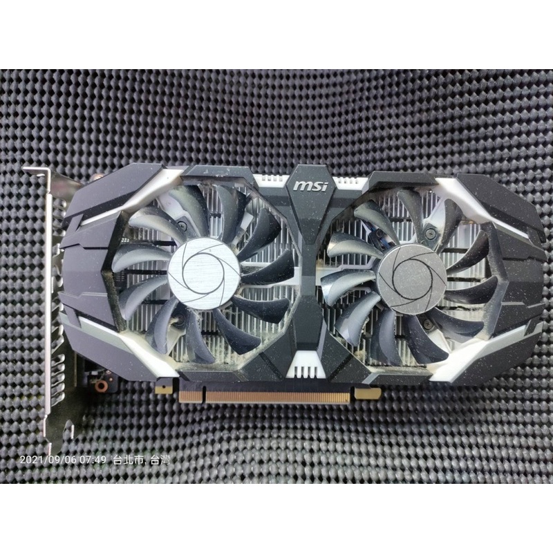 MSI 微星 GEFORCE GTX1050  2GT OCV1 顯示卡