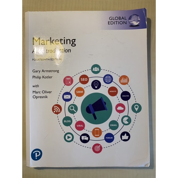 Marketing:An Introduction(fourteenth edition)/二手課本