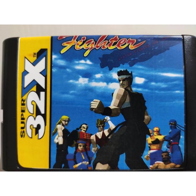 SEGA-MD-32X專用卡帶-VR快打-格鬥對戰（32X專用卡）