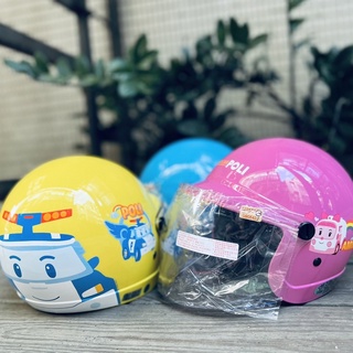 KK 華泰 安全帽 3/4罩 兒童 K857 K856 857 856 安寶 AMBER 波力 POLI 救援小隊 卡通
