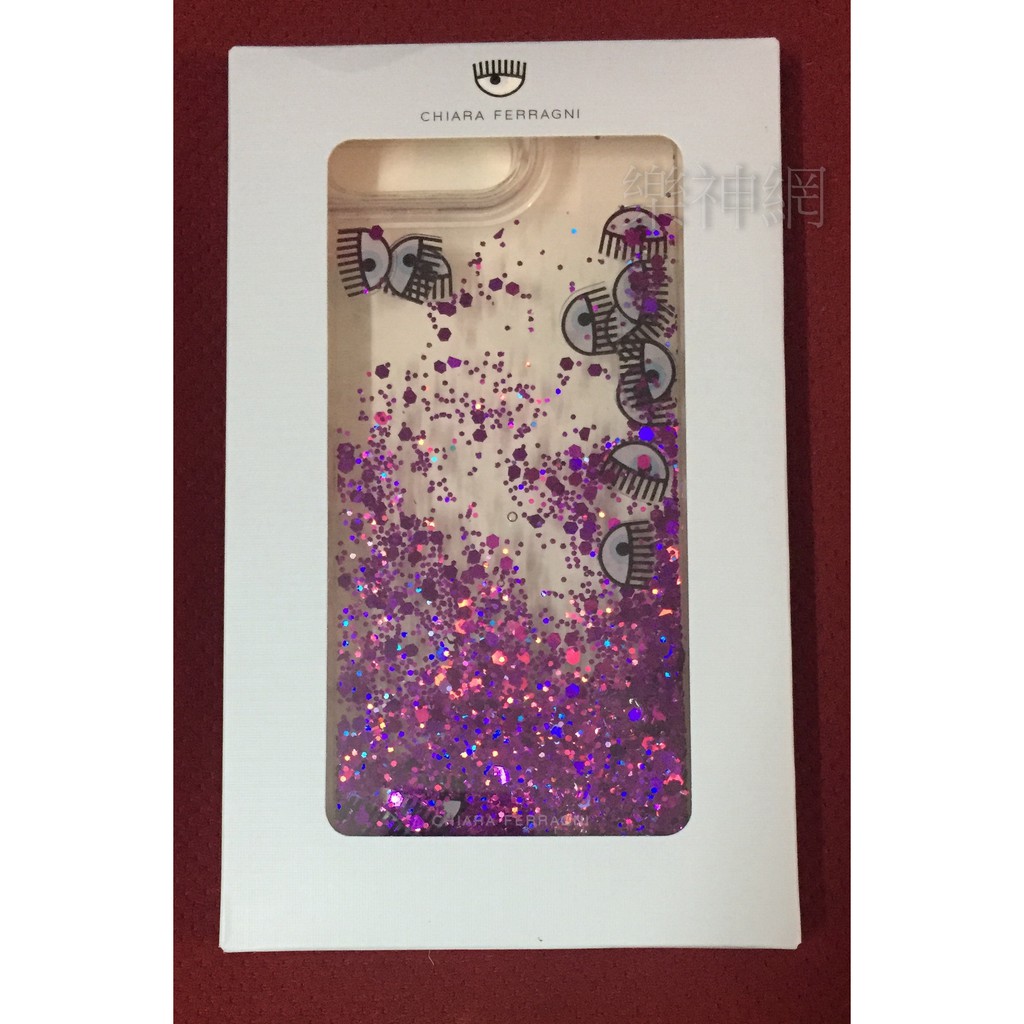 CHIARA FERRAGNI Liquid &amp; Glitter手機殼iPhone Plus 5.5吋 6/6s/7/8
