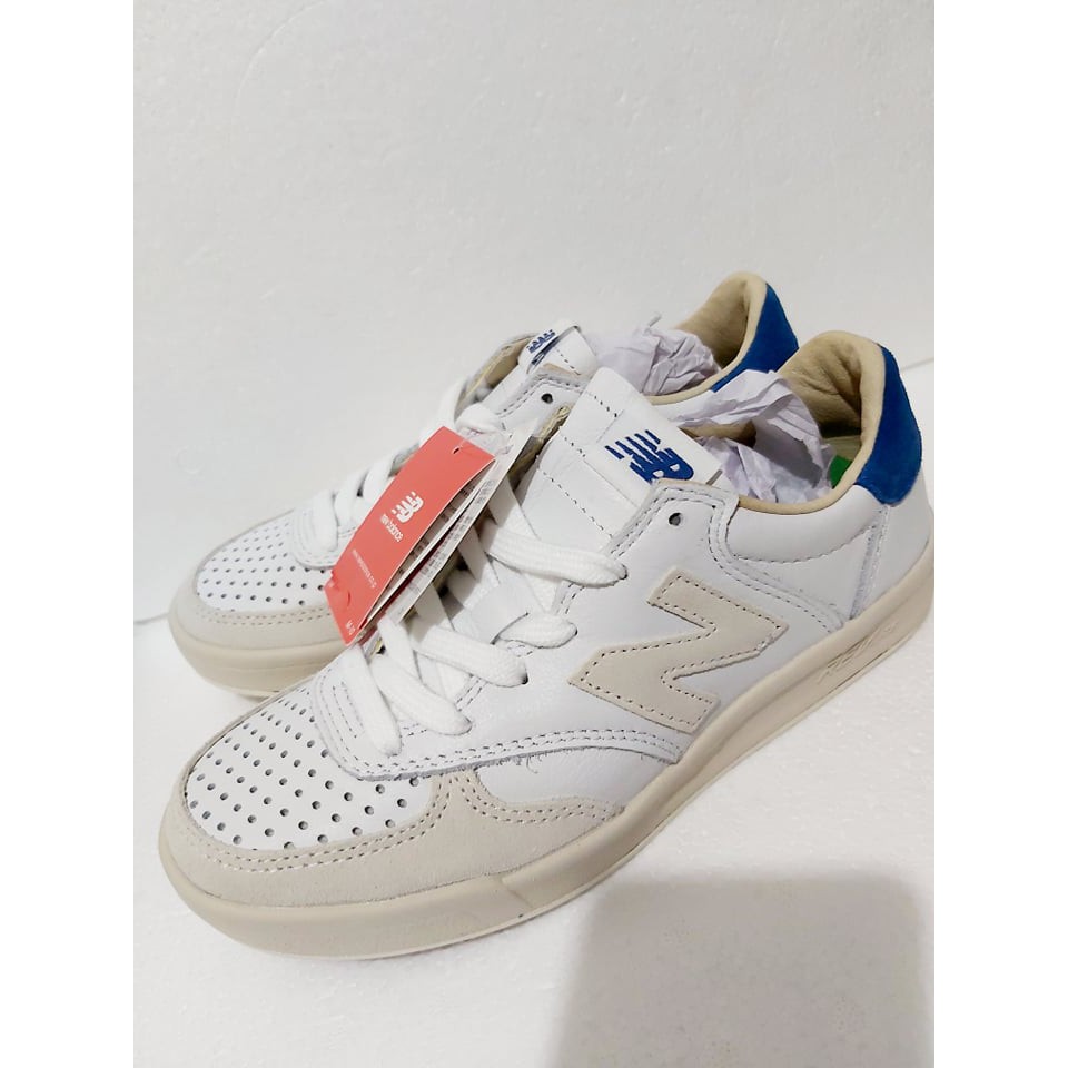 120.全新正品New balance CRT300 白底藍後跟 復古 休閒 男女 情侶鞋 CRT300WL 22號 2