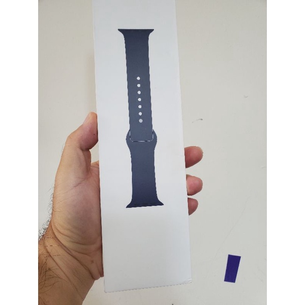 apple watch 原廠藍色錶帶44mm