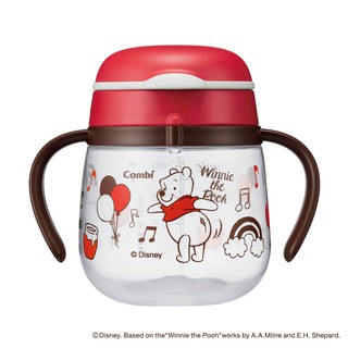 【Combi】日本LakuMug☆.。初期維尼胖胖水杯~240ml~☆.。.:*