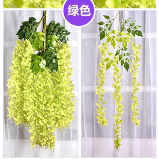 大陸現貨 仿真紫藤花假花紫蘿蘭室內婚慶弔頂裝飾屋頂藤條塑料花藤蔓 因尺寸原因下標務必選宅配 蝦皮購物
