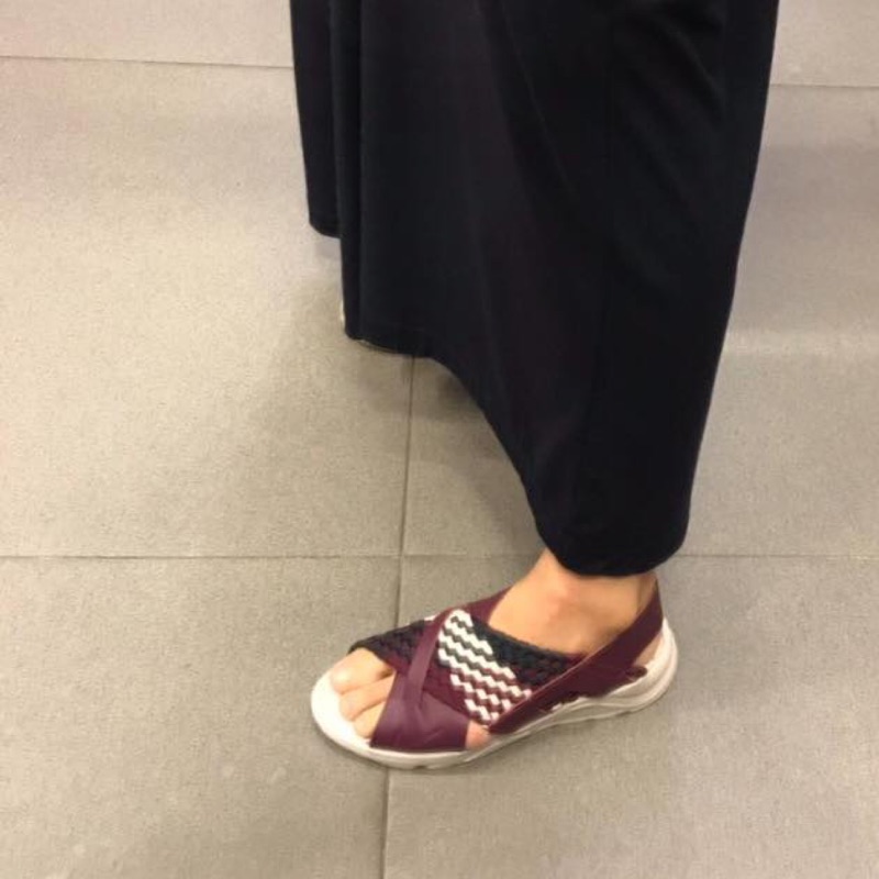 客訂 施小姐 全新*Nike 涼鞋 Air Huarache Ultra 編織鞋  （紫色）25/40