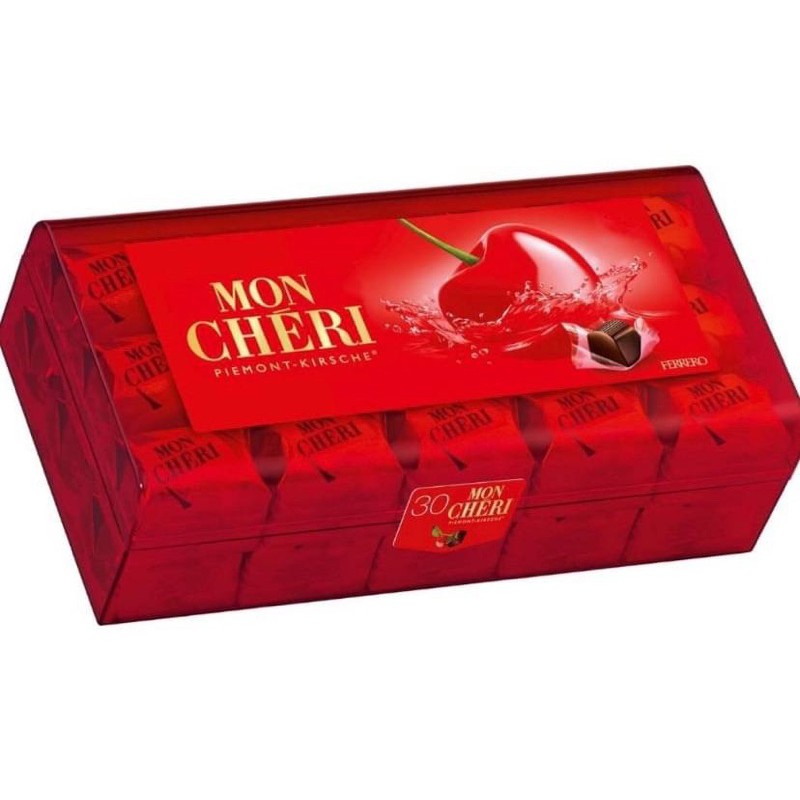 （限量）德國 Mon Chéri 酒釀櫻桃巧克力 盒裝