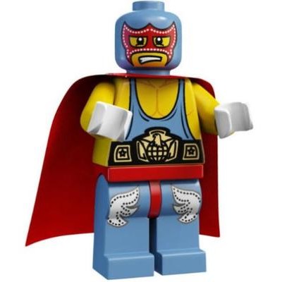 LEGO Minifigures Series 1 樂高1代 第1季 8683 #10摔跤選手