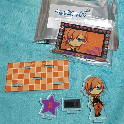 (現貨) 歌之王子殿子  西洋鏡風格壓克力場景立牌套組  ST☆RISH (神宮寺蓮)