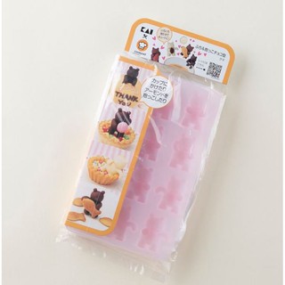 日本貝印-DL-8064 -熊矽膠模-巧克力模-甜點裝飾