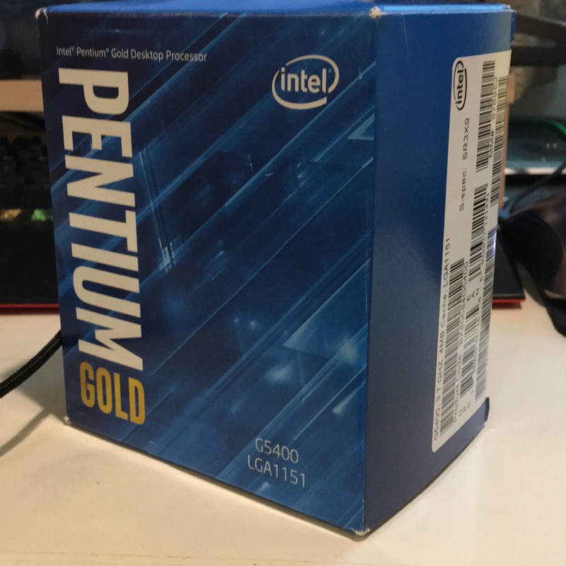 Intel G5400 盒裝完整