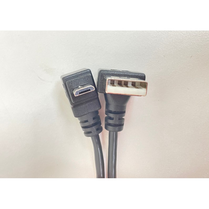 [全新現貨] L型彎頭 USB2.0轉Micro安卓快速充電傳輸線20cm