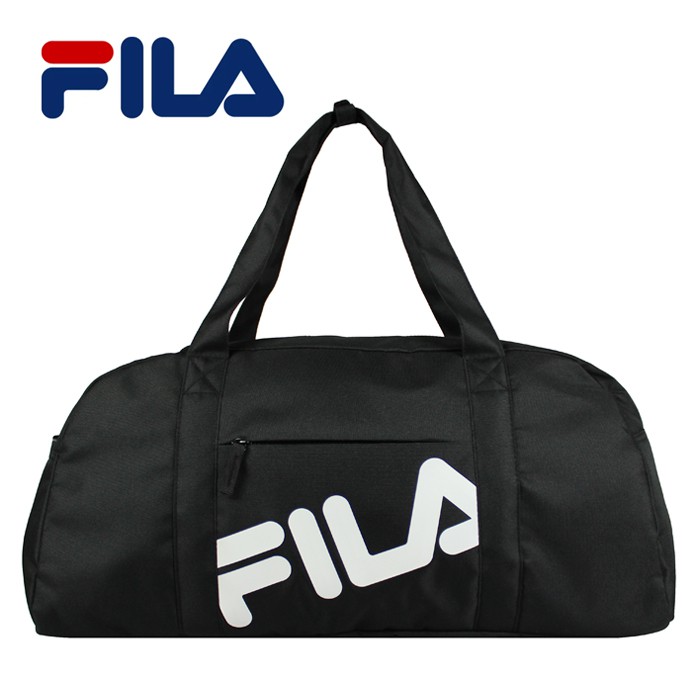 FILA 訓練包 訓練袋 手提包 旅行包 旅行袋 OTV-3016-BK 黑色