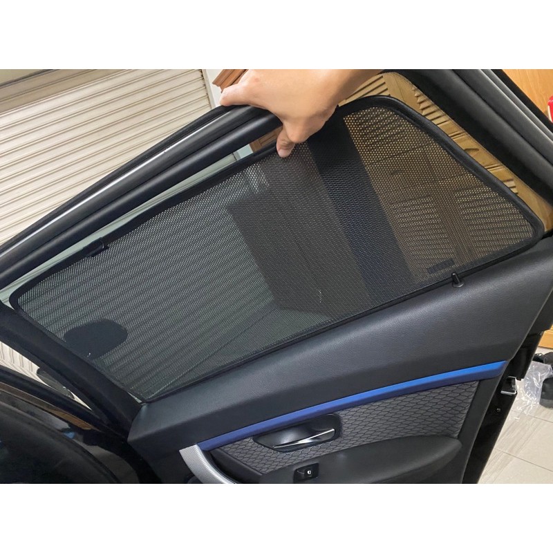 汽車磁吸式遮陽簾 防曬隔熱車用 BMW E91 3系列旅行車
