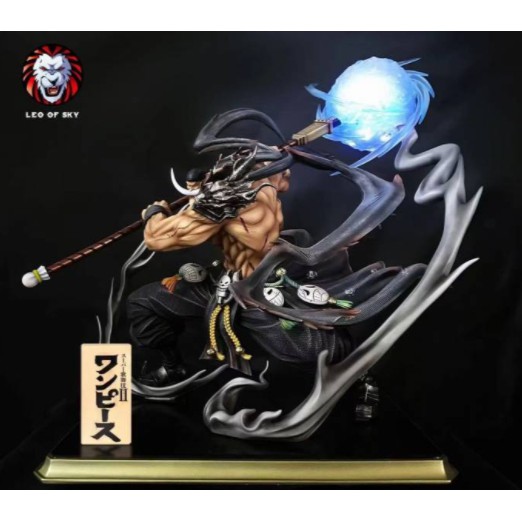 Gk現貨 滾開 岩漿小鬼 我可是萬夫莫敵天下海賊聞吾之名無不畏服 歌伎四神之一天獅白鬍子40cm 全黑