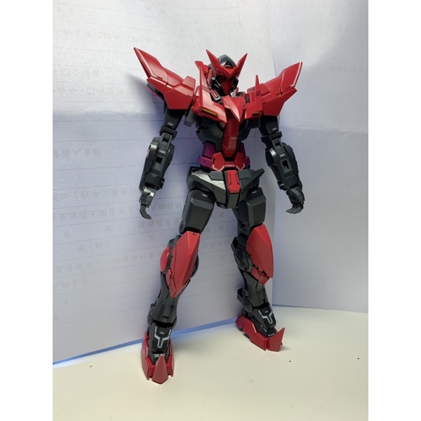 {鋼彈的屋-模型工作室} 萬代 MG 1/100 暗黑能天使 能天使 完成品 （實品如圖）鋼彈 模型 代工