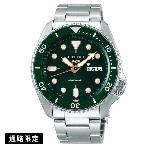 SEIKO 精工 5 Sports 系列 綠水鬼時尚機械錶(4R36-07G0G/SRPD63K1)42mm