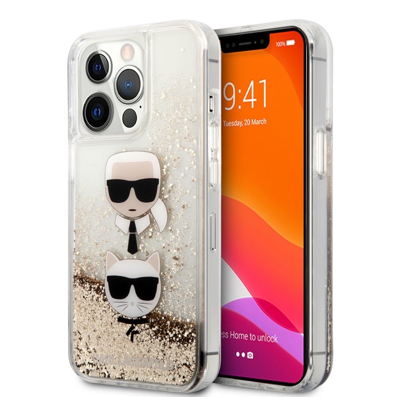 ✴Sparkle歐美精品✴ Karl Lagerfeld老佛爺卡爾貓咪iPhone 13 pro手機殼預購