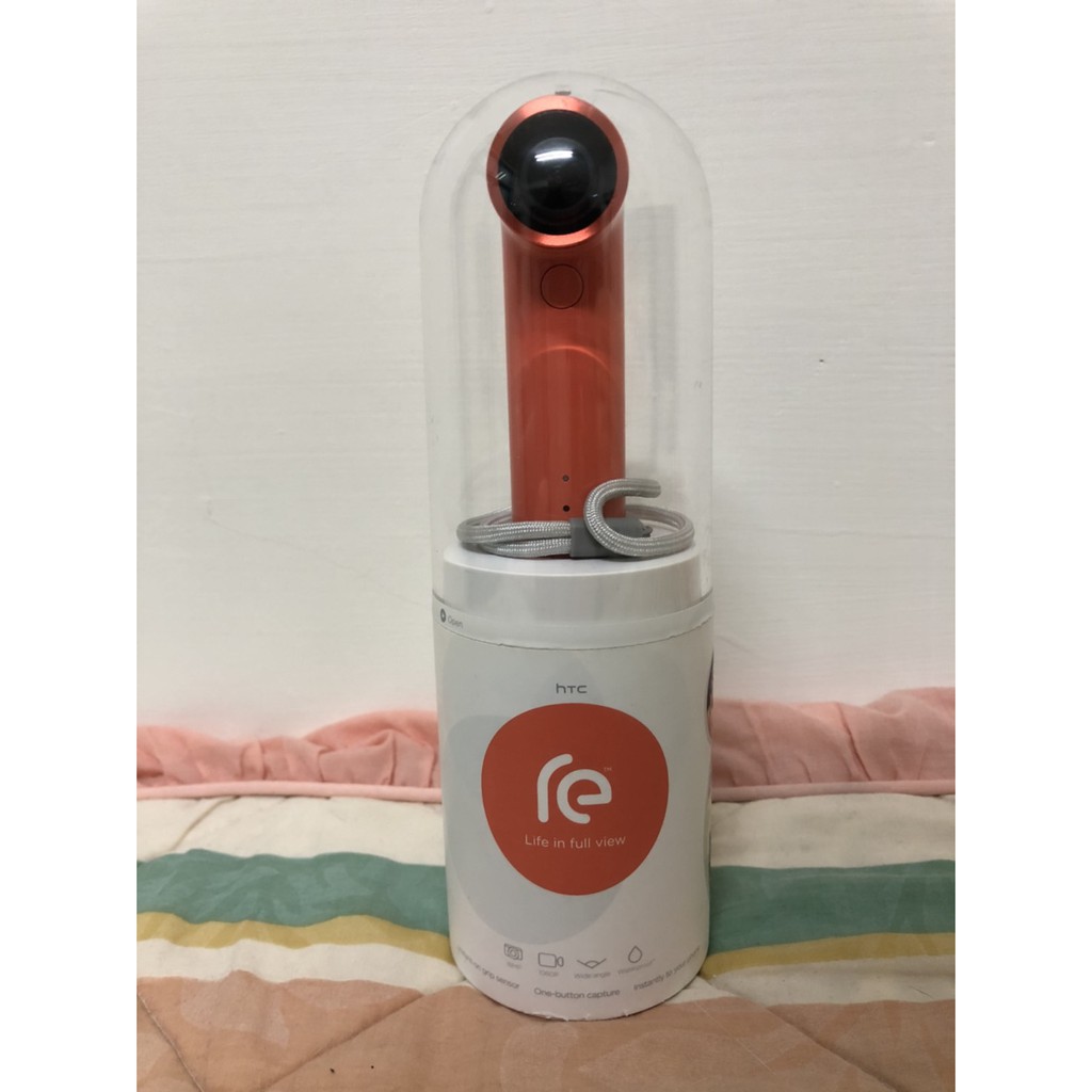 HTC RE E610 橘色 運動攝影機 迷你攝錄影機 行車紀錄器 防水攝影機 相機