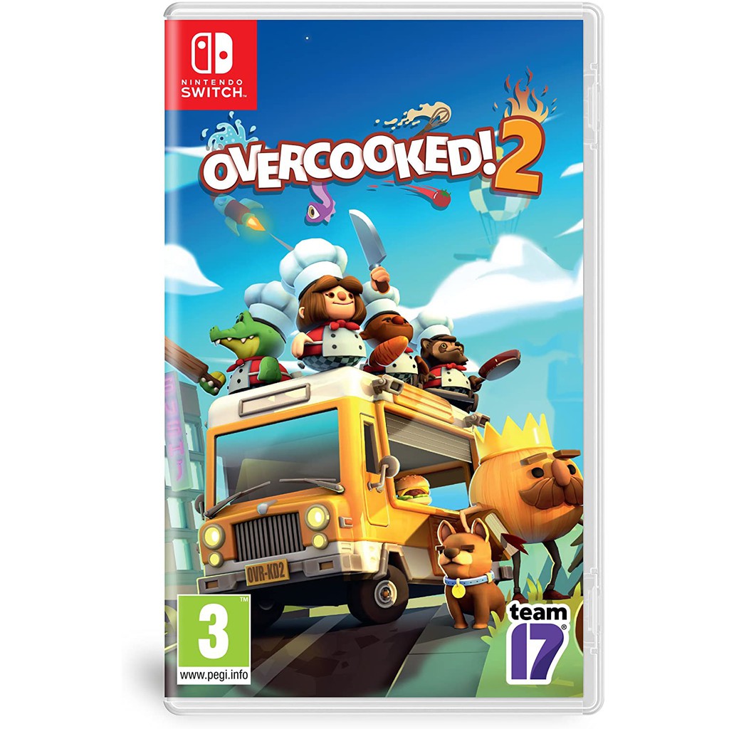 Switch(NS) Overcooked! 2 煮過頭2 🀄 永久認證版/永久隨身版 (數位版)