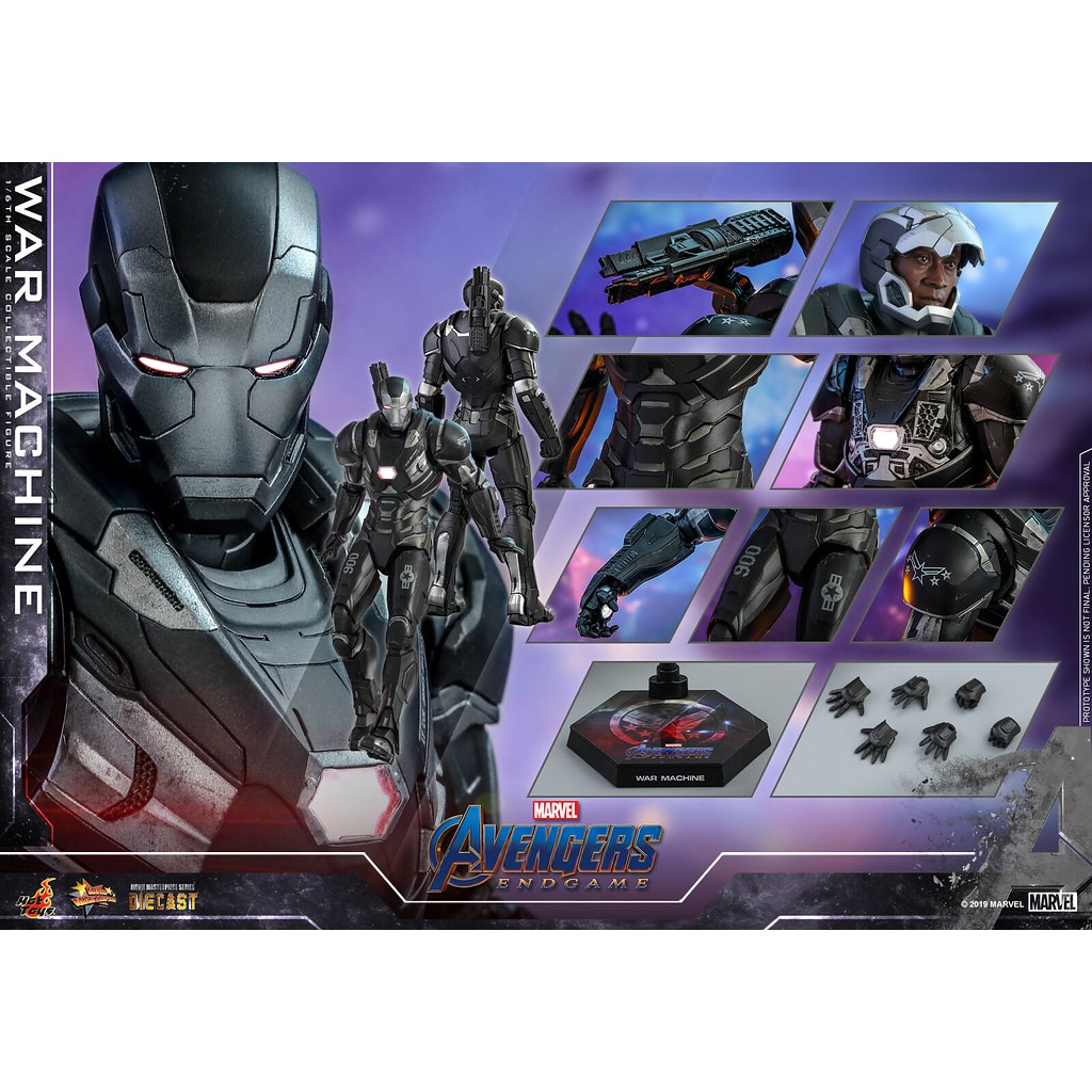 野獸國 Hot Toys – MMS530D31 –《 復仇者聯盟 》 戰爭機器 馬克6 MMS530 非 MMS331