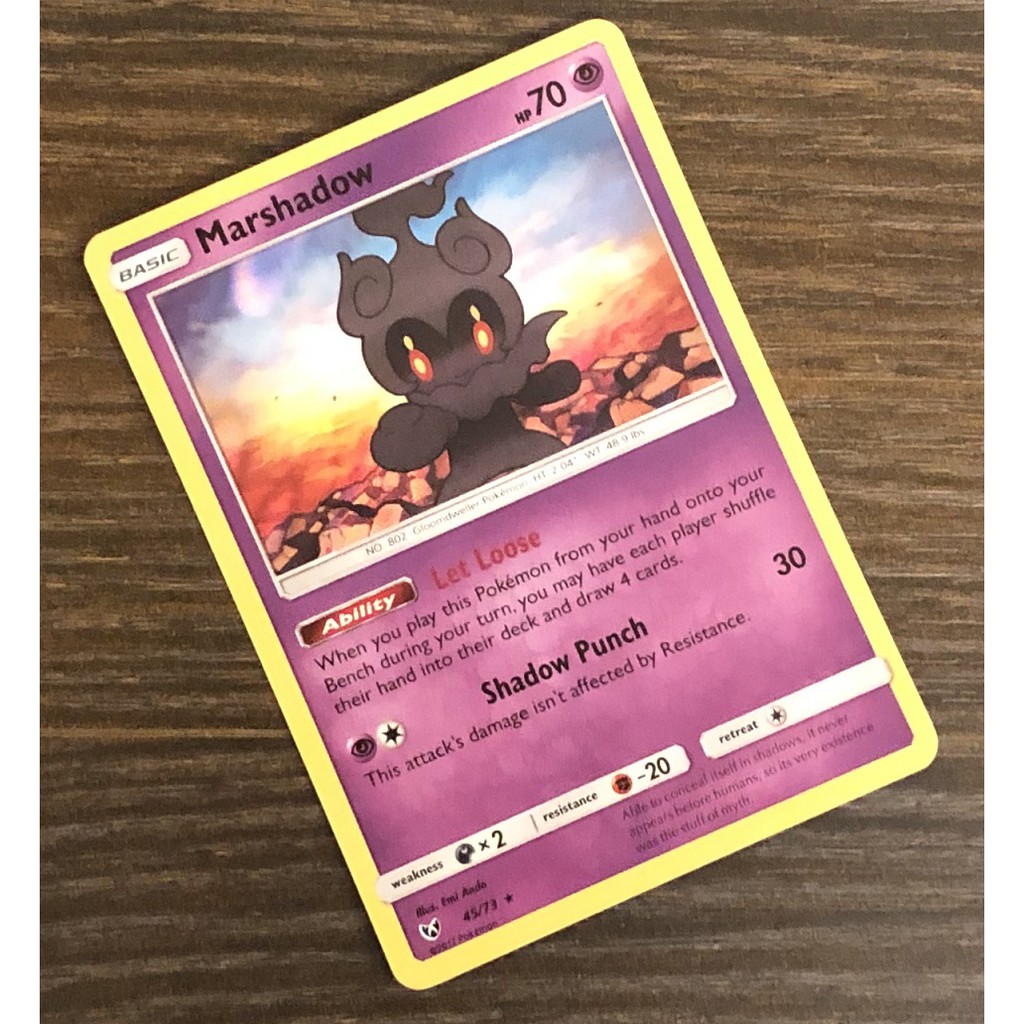 【PTCG大拍賣】Marshadow Holo Rare 內閃馬夏朵