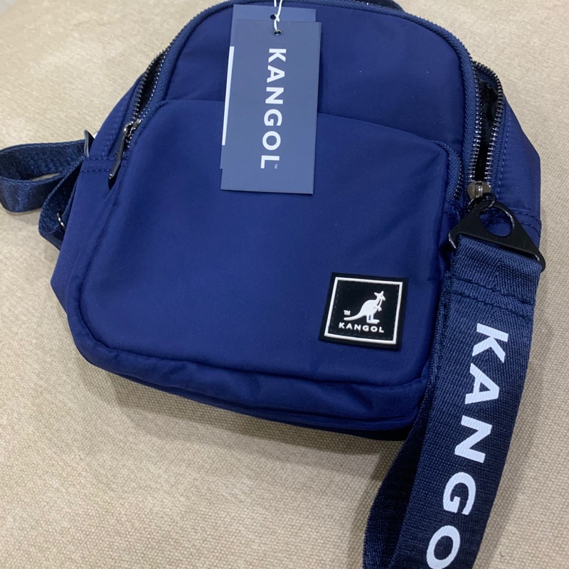 KANGOL 袋鼠 7-11 藍色 後背包 全新 僅拆封檢查