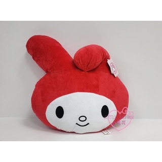 ♥小花花日本精品♥三麗鷗美樂蒂大臉大頭造型抱枕~8