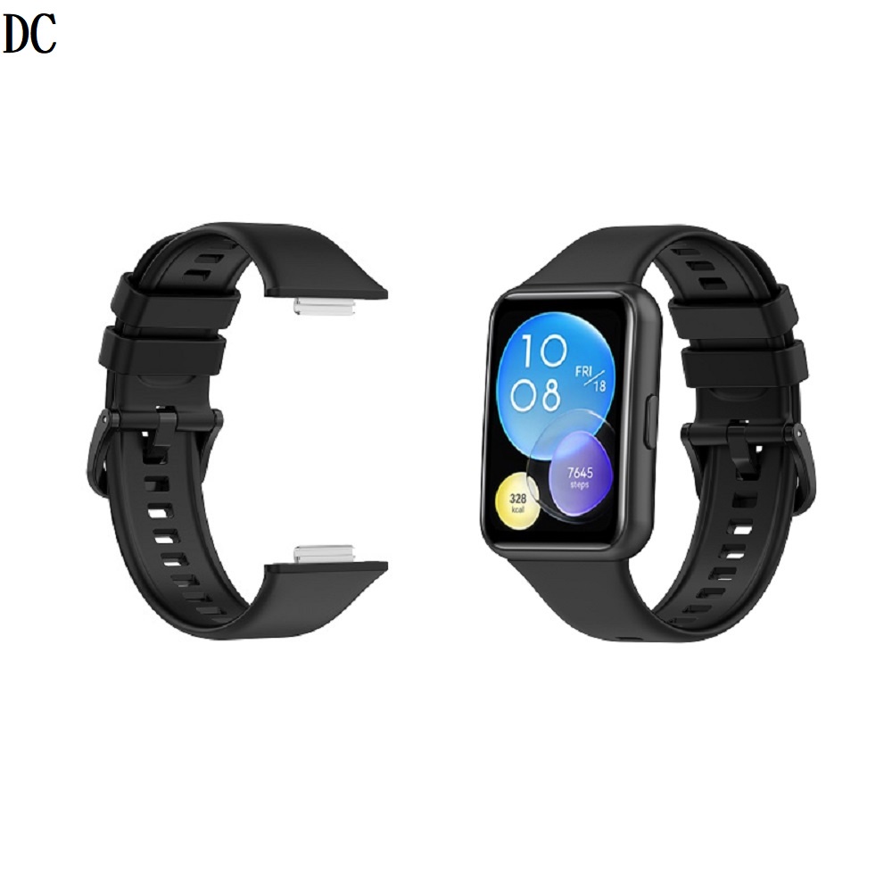 DC【矽膠錶帶】華為手錶 Fit 2 錶帶 智能手錶配件 Huawei Watch Fit 2  華為Fit 2