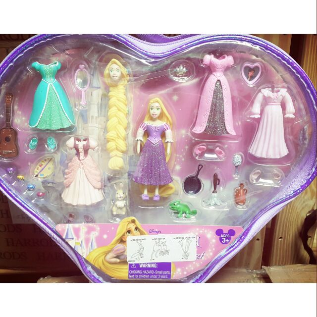 長髮公主換裝玩具組+其他玩具組+愛麗絲公仔組