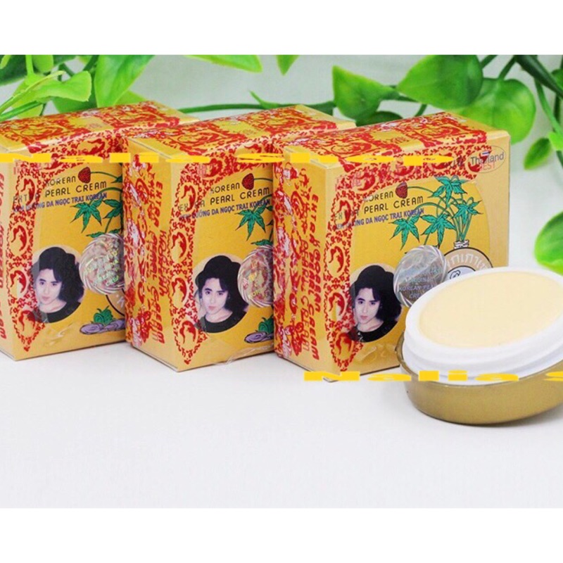 ［台灣現貨］泰國進口  高麗特級真珠膏。規格：5g/1盒。
