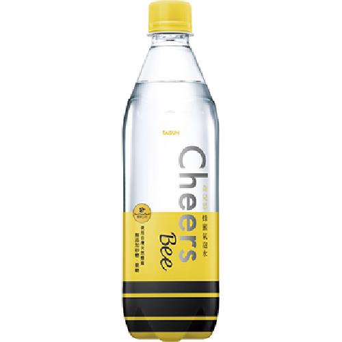 泰山 Cheers Bee蜂蜜氣泡水(590mlX4瓶/組)[大買家]