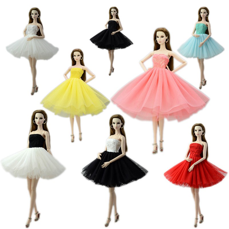 Fr2心怡欣妍 Ob超模裹胸 芭蕾裙子 6分娃娃衣服服裝 公主風 禮服裙子 短裙子 芭比娃娃裙子