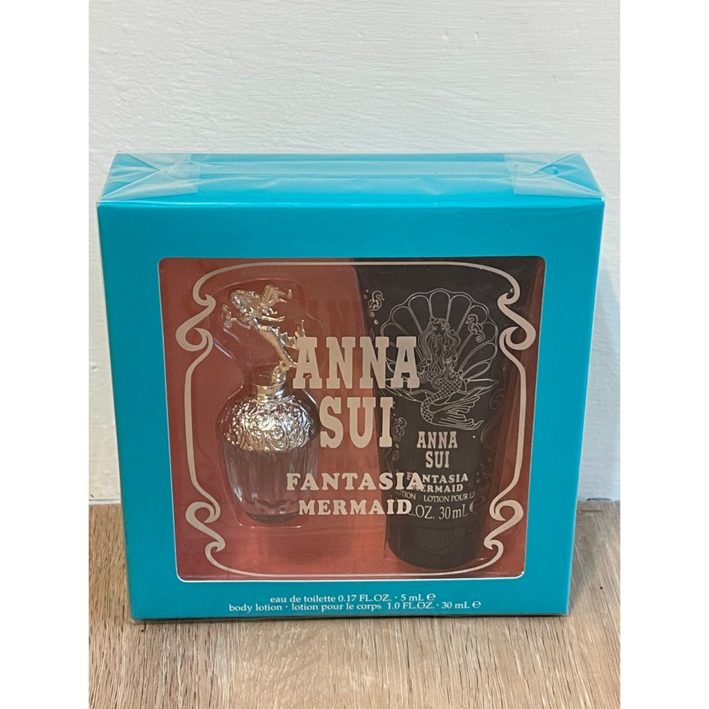 【全新】品牌 ANNA SUI 波西米亞淡香水 身體乳 小樣 禮盒(現貨)