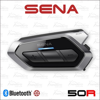 【趴趴騎士】SENA 50R 安全帽藍芽通訊系統 (高音質耳機 1600m 無線電 網狀對講 MESH