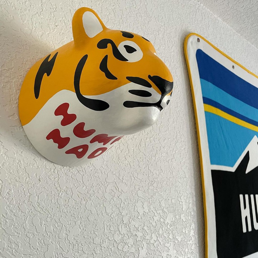 HUMAN MADE KAWS TIGER TROPHY PAPER MACHE DISPLAY