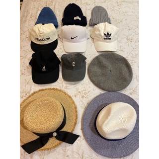 老帽毛帽草帽貝蕾帽各種帽ㄗ🎩🧢👒