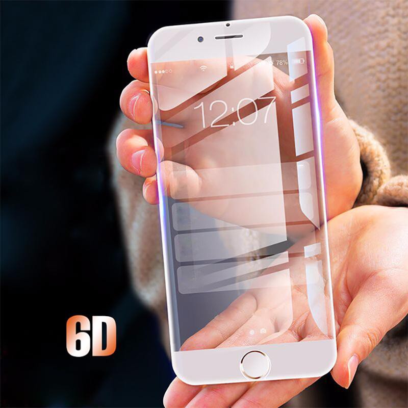 6d 全屏鋼化玻璃Iphone 6 / 6s / 7 / 8 / 6 Plus / 6s Plus / 7 Plus | 蝦皮購物