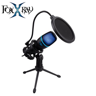 FOXXRAY 狐鐳 艾奧斯響狐 USB 心型指向RGB電競麥克風 (FXR-SUM-10)