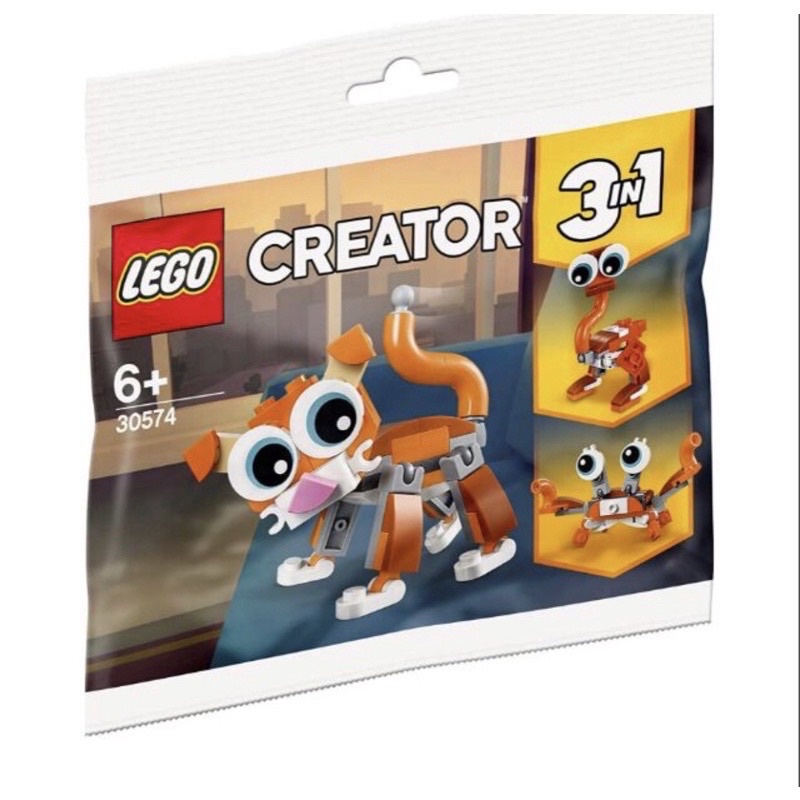 樂高 LEGO 30574 CREATOR 系列 3IN1小貓 螃蟹 鳥