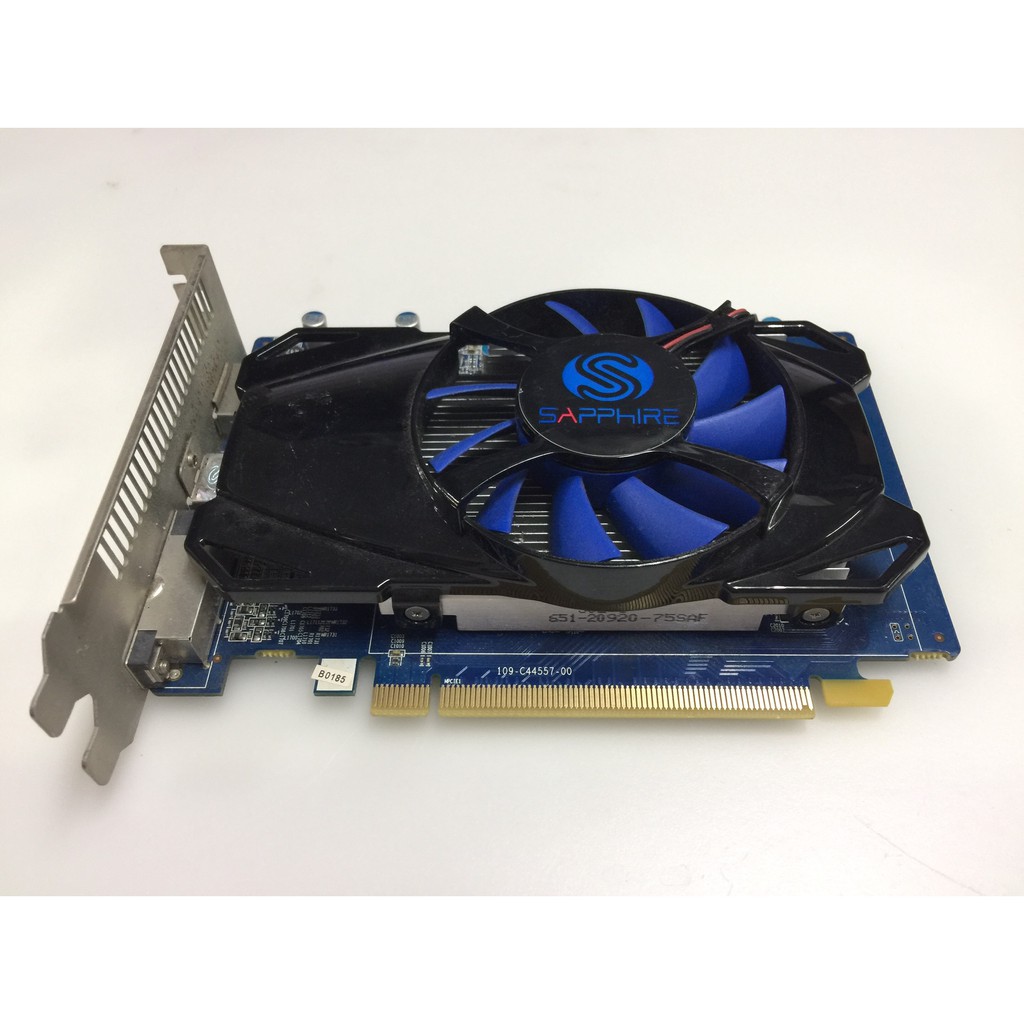 藍寶SAPPHIRE HD7750 1G/128BIT/DDR5/PCIE/HD7750