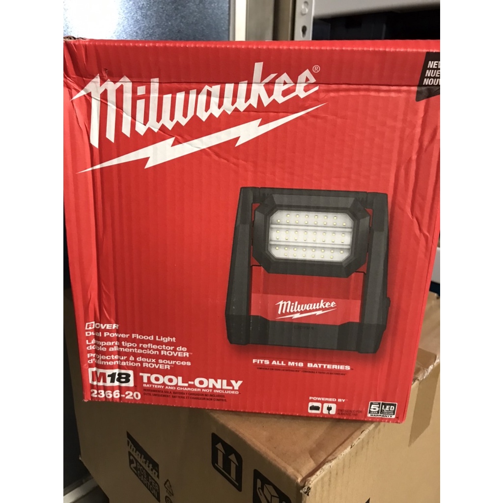花電 全新 工具燈 Milwaukee 米沃奇 4000流明 18V 2366-20