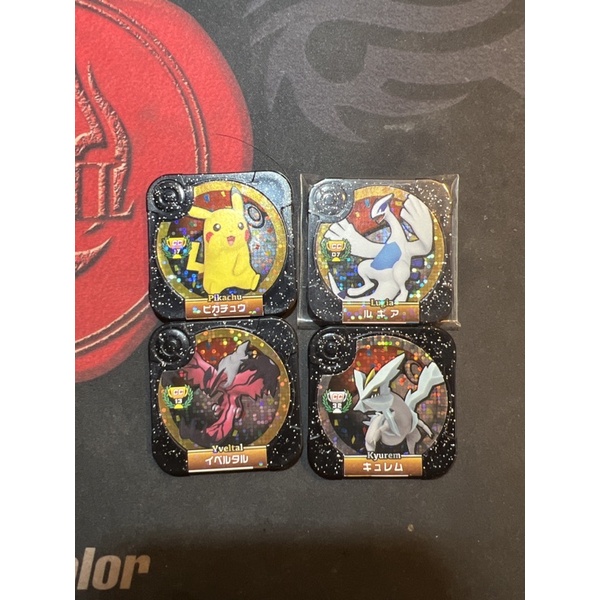 神奇寶貝pokemon tretta 卡匣 台灣勁敵珍藏版 皮卡丘 洛奇亞 酋雷姆 依菲爾塔爾