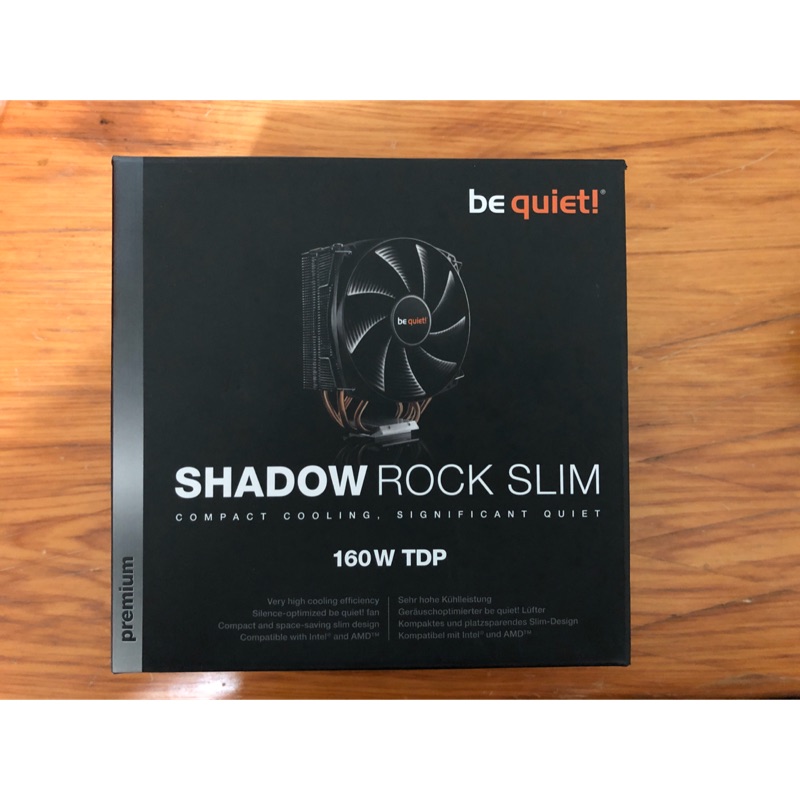 Be quiet shadow rock slim 塔扇 含5風扇