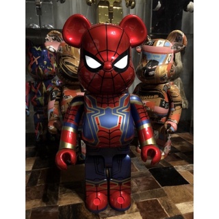 bearbrick 1000% 蜘蛛人/鋼鐵人/森林千秋 / 電鍍黑金 / 電鍍金 / 空山基2G / 神奈川衝浪