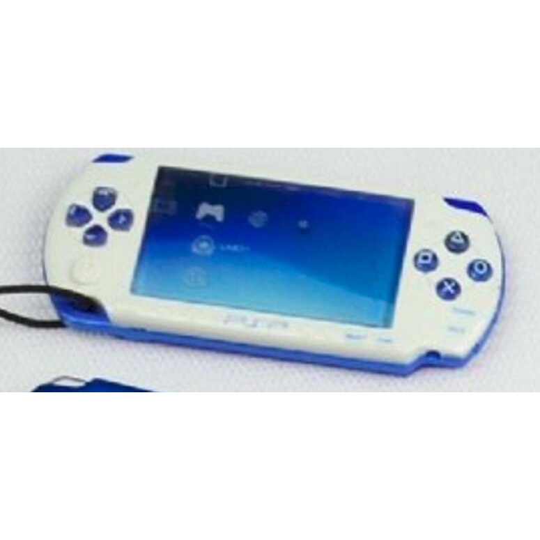 BOX1 櫃 ：T-ARTS 扭蛋 迷你 PSP 吊飾 PLAYSTATION PORTABLE 白藍