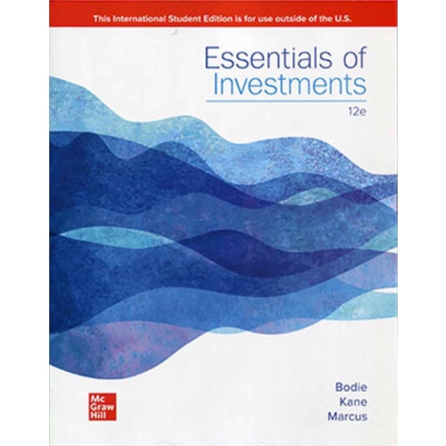 Essentials of Investments 電子版投資學  12版